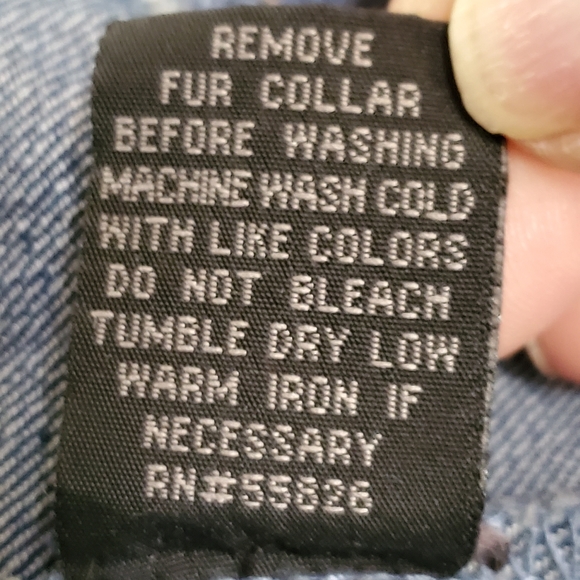 Baccini Denim Vest - Picture 5 of 5